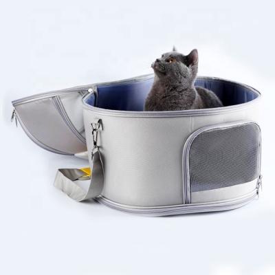 China Factory Outlet Fashion Viable Hot Selling Pet Supplies Portable Durable Pet Cat Carrying Bag for sale