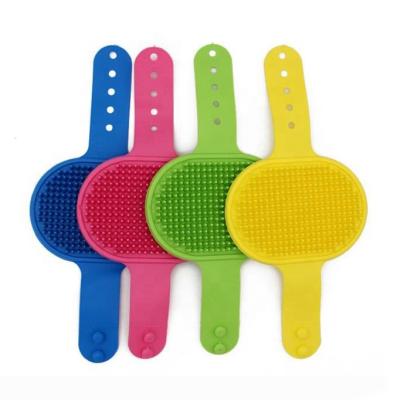 China Stocked Durable Fashion Pet Supplies Brush Cat Pet Bath Brush Dog Grooming Brush for sale