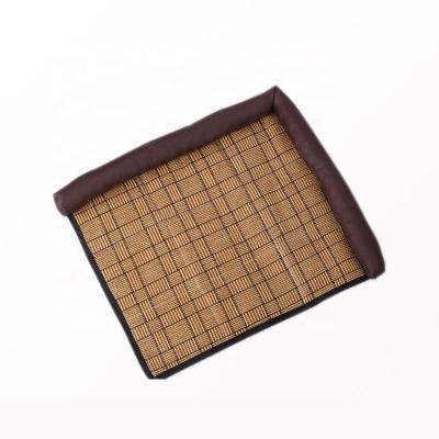 China Cooling Non Slip Comfortable Cheap Grass Calming Custom Cooling Waterproof Pet Cat Mat Dog Beds for sale