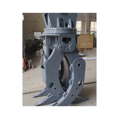 China Farms Well Sell Wholesale New Type Hydraulic Steel Grab For Excavator for sale