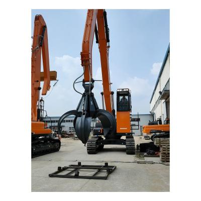 China Farms Factory Supply Durable Orange Peel Crane Orange Peel Grab Scrap Bucket for sale