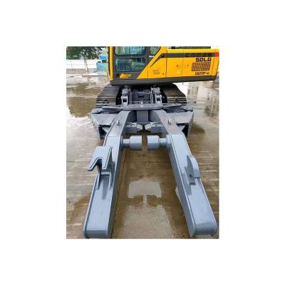 China Building Material Shops Hot Sale Construction Machinery Parts Car Dismantling System Excavator Clamp Arm for sale