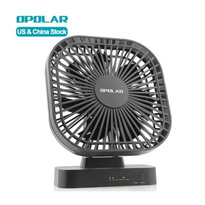 China OPOLAR Factory Direct Sales 7 Blade Design 0-90 Degree Outdoor Adjustable Angle Timer Function Fan for sale