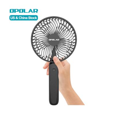 China OPOLAR Hotel New Arrival 10000mAh 3 Ships Foldable Electric Mini Hand Fan Rechargeable USB Rechargeable Portable Battery for sale