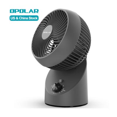 China Hotel OPOLAR HOT Selling 3 Speeds 360 Degree Swing Quiet Set Whole Room Personal Desk Air Circulation Fan for sale