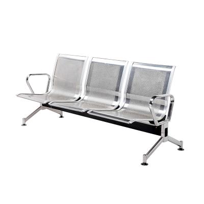 China Waiting Chair Stainless Steel Waiting Seat Airport Hospital Chairs Metal Waiting Seating (YA-51) for sale