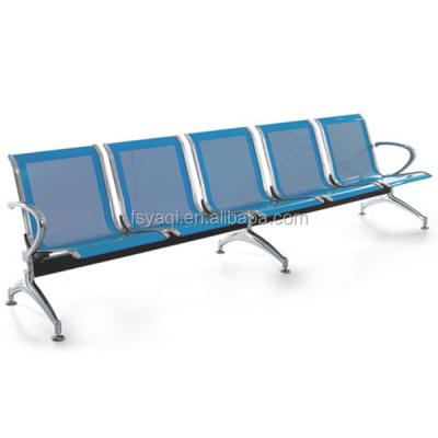 China 5 seater traditional cold rolled steel waiting room chairs price YA-23 for sale