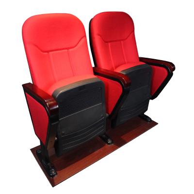 China Commercial Furniture Church Folding Seat Lecture Hall Conference Meeting Chair Amphitheater Theater Chair Cinema Movie Chair (YA-16) for sale