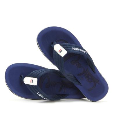 China Anti-odor 2021 summer beach flip-flops men's trend thick-soled outdoor flip-flops for sale