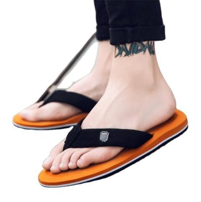 China Anti-Smell Summer Wholesale Men's Casual Beach Shoes Flip Flops Fashion Casual Slippers for sale