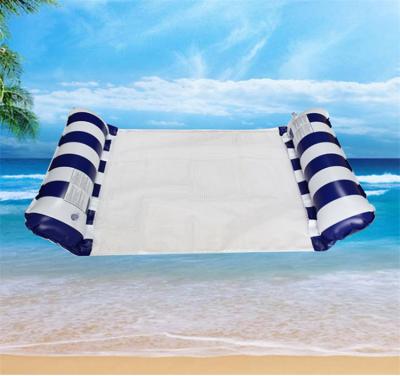 China Water Entertainment Summer Pool Hammock Lounge Inflatable Float Chair Summer Pool Float Inflatable Float Bed for sale