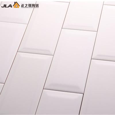 China Rustic Tiles 3X6 Inch Various Colors Glazed Ceramic Tile Bathroom Kitchen Wall Floor Tile Te koop