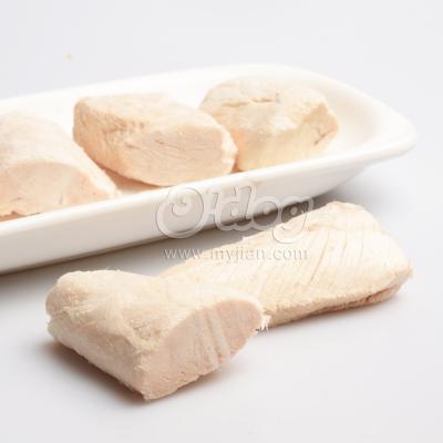 China Sustainable Professional Factory Freeze Dried Natural Pet Snacks Chicken Breast Dog Treats Snacks Pet Food for sale