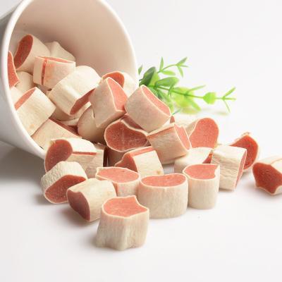 China Viable Rabbit Sushi Freeze Dried Pet Treats Rich in Dietary Fiber and Shandong High Protein Myjian Natural Dog Treats for sale