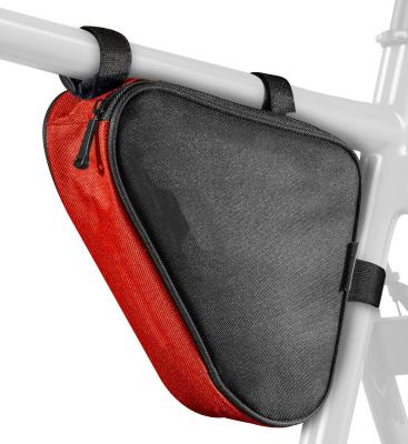 China Manufacturers Day Laptop Backpack Bike Storage Bag Triangle Saddle Frame Pouch For Recycling for sale