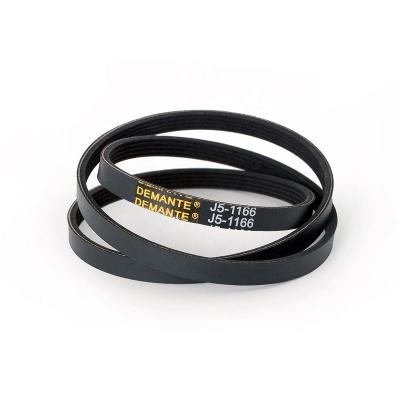 China High Flexibility CR NR EPDM Pj Belt 6pj1180 5pj1239 Belt For Washing Machine for sale