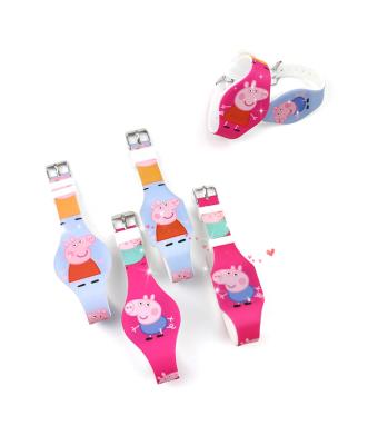 China 2021 Alarm Silicone LED Light Digital Sport Wrist Watch Kid Women Girl Men Boy Led Touch Silicone Watch for sale