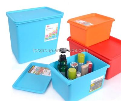 China Plastic storage box of different sizes viable for car trunk for sale