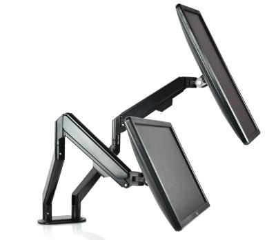 China Desktop Economic Design Custom Mount Cheap Monitor Stand Dual Monitor Arm Stand Dual Monitor Mount for sale