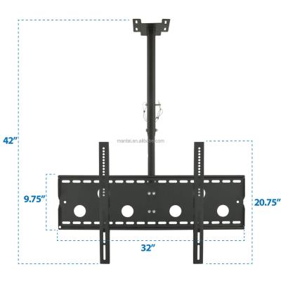 China Hot Sell Flat Panel TV Bracket Ceiling TV Bracket Mount Fits 26-50