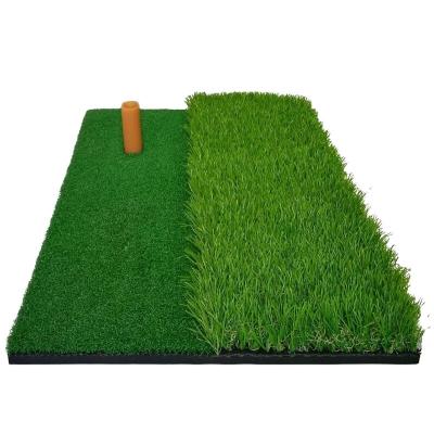 China 30*60cm Golf Times Hitting Mat Anti-Slip Indoor Chipping Mat Portable Golf Practice Swing Mat 30*60cm for sale