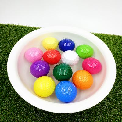 China Dupont Srulyn Golf Supplies Synthetic Rubber Color Two Layer Golf Float for sale