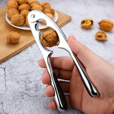 China Zinc Alloy Nutcracker Nut Opener Nut Clip Restaurant Kitchen Utensil Sustainable Easy Use for sale