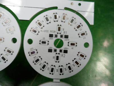 China Round Metal Single Layer LED Bulb PCB 1.0mm / 1.2mm / 1.5mm Custom LED PCB for sale