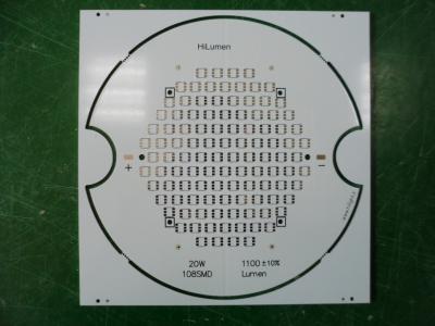 China Fabricante basado aluminio blanco de la placa de circuito del diseño de la luz de SMD LED en venta