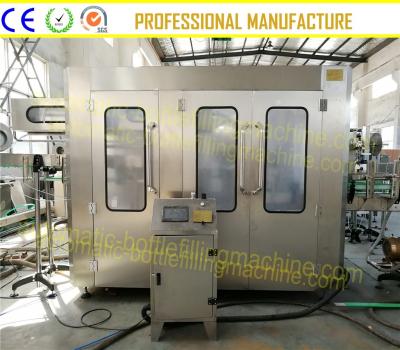 China Pure / Mineral Water Bottling Machine , PLC Program Control Small Scale Water Bottling Plant for sale