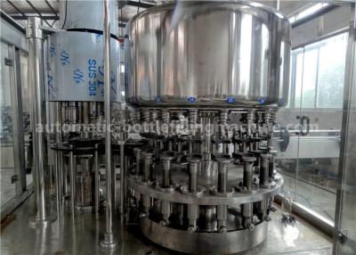 China PLC Control Glass Milk Bottle Filling Machine 6000BPH 500ML For Beverage Factory for sale