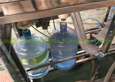 China SS304 20 Liter Water Bottle Filling Machine / 5 Gallon Bucket Mineral Water Plant for sale