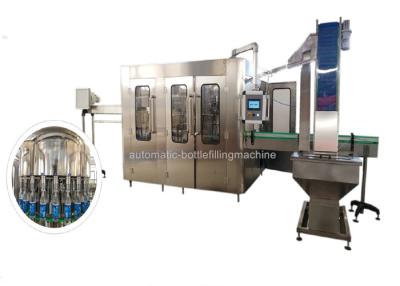 China High Speed 24 Heads Mineral Water Filling Machine / Line PLC + Touch Screen for sale