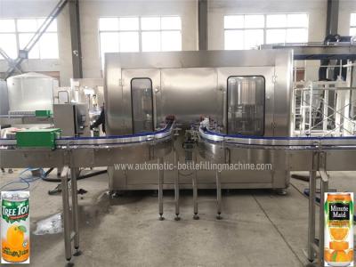 China 33cl Beverage Can Filling MachineMango Lemon Juice Rotary Canning Line for sale