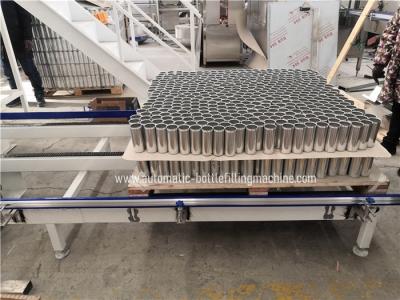 China 6000can/H  Empty Can Depalletizer Beverage Can Filling Machine for sale