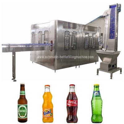 China PLC Control Carbonated  Filler Capper Machine For Energy Drink for sale