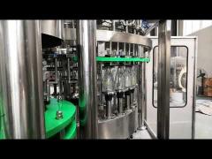 beer glass botte filling machine, carbonated drink  rinser filler capper