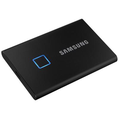 China Original External SSD T7 500GB 1TB USB SSD SAMSUNG 3.2 Touch ID 2TB External Fingerprint Security Solid State Drive Solid State Drive for sale