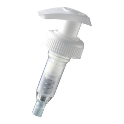 China Non Spill Professional Custom Plastic Pump 24/410 Switch White Liquid Soap Dispenser Lotion Pump For Bottle for sale