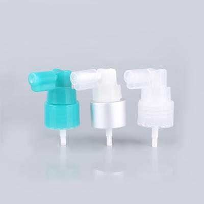 China Non Spill Plastic Cover PP Nasal Sprayer Aluminum Mist Sprayer 24/410 for sale