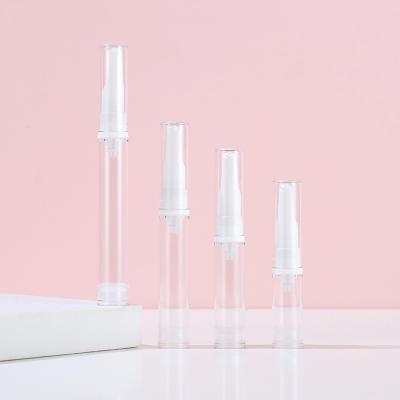 China Eye Cream 10ml 12ml 15ml Cosmetic Travel Serum Pump Emulsion Pump Eye Cream Empty Airless Bottle for sale