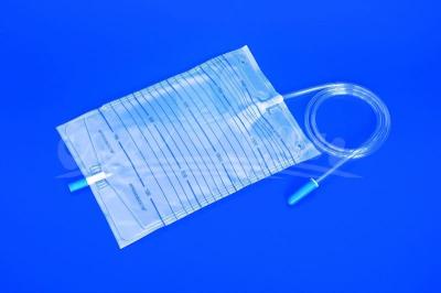 China urine bag (pull-push valve) Jiangsu, China Medical Spare Parts manufacturer hot sale for sale