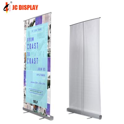 China Advertising Retractable Display Banners Factory Price Pull Up Heavy Duty Banner Roll Up Banner Stand for sale