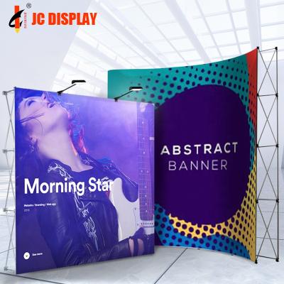 China Aluminum Alloy 2.3*2.3m Trade Show Display Photography Backdrops Pop Up Stand for sale