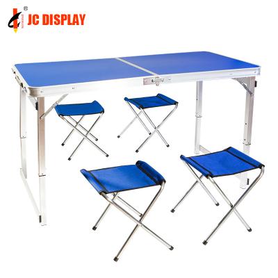 China Outdoor Adjustable Height Small Desktop Easy Carry Foldable Dining Table for sale