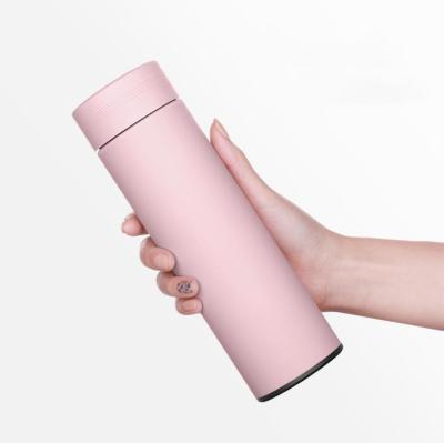 China Feiyou Viable Frosted Bottles Custom Logo Insulated Double Wall Vacuum Water Bottle Stainless Steel for sale