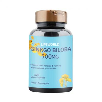 China OEM Organic Herbal Health Supplement , Pure 1000mg Ginkgo Biloba Extract Capsules for sale