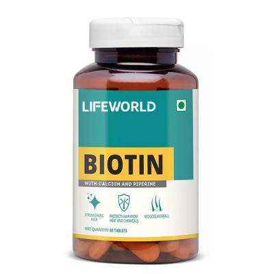 China Suplementos para el cabello femenino con vitamina H Biotina Vitamina B7 en venta