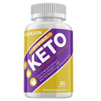 China Keto Herbal Weight Loss Supplements Capsules Enhanced Weight Management Detox for sale