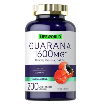 China OEM Natural Guarana Capsule For Fat Burning Weight Loss Detox for sale